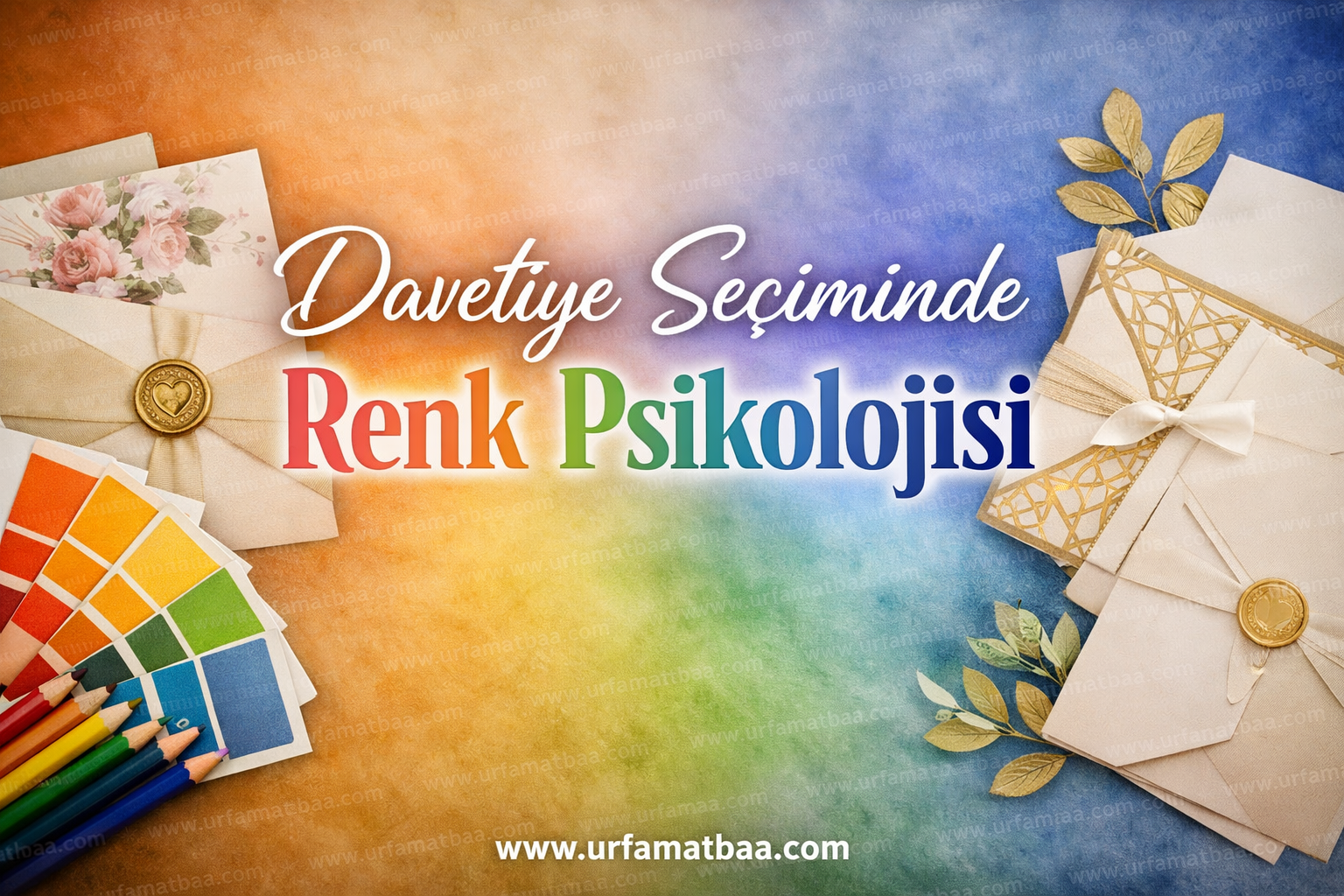 Davetiye Seçiminde Renk Psikolojisi