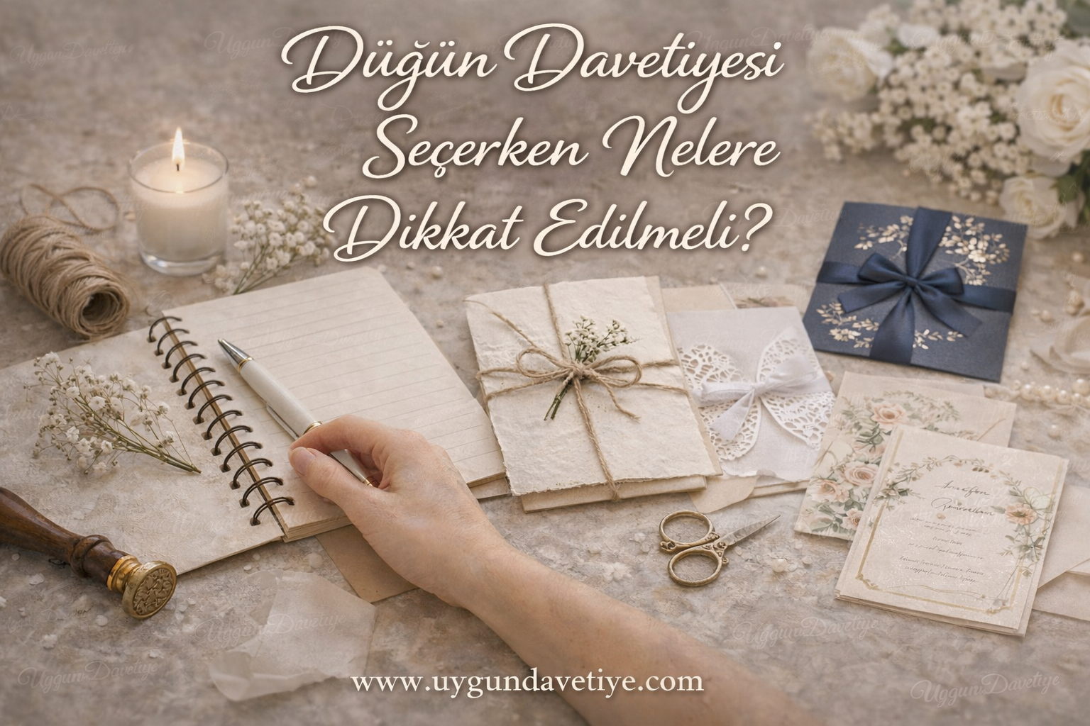 Düğün Davetiyesi Seçerken Nelere Dikkat Edilmeli?