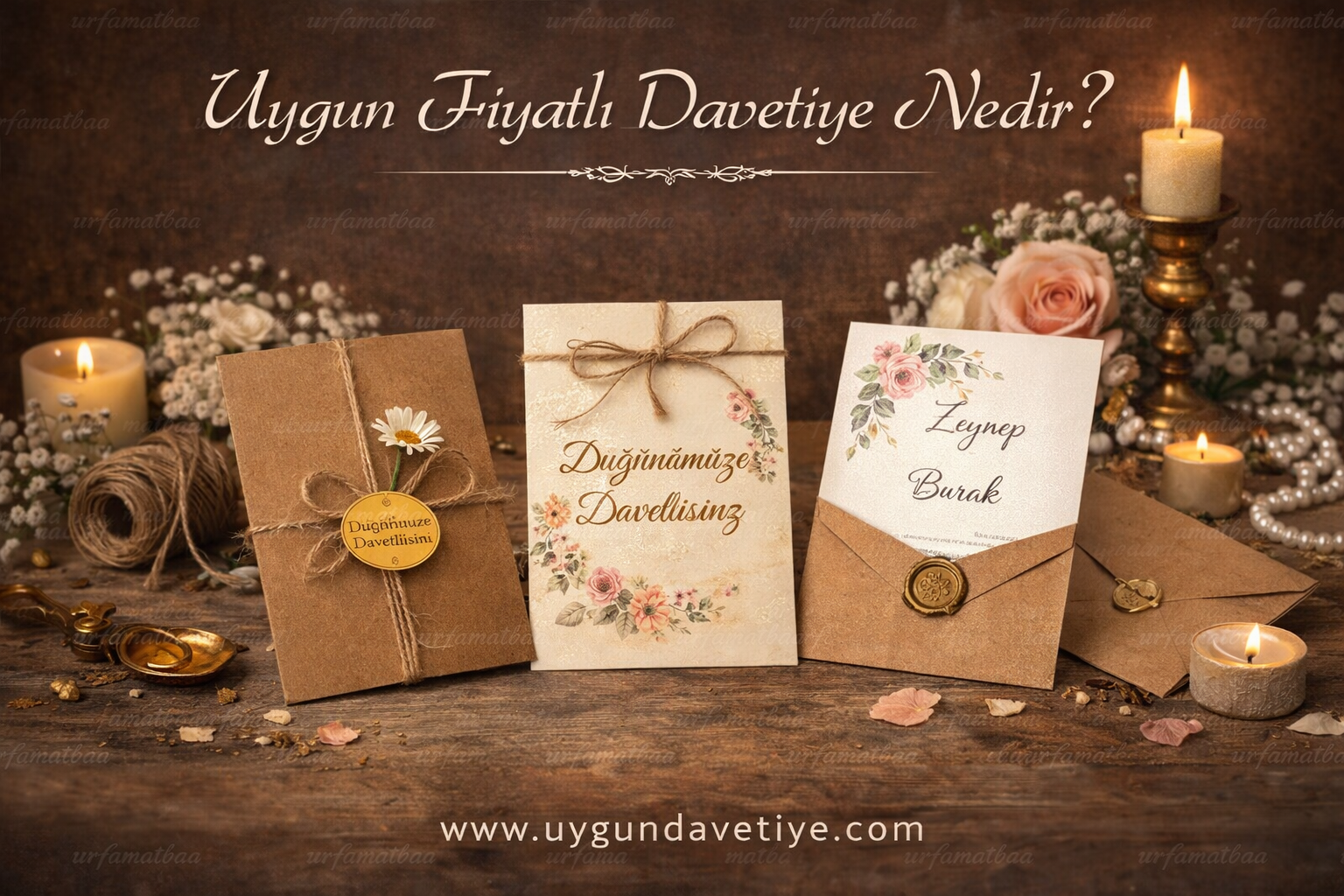 Uygun Fiyatlı Davetiye Nedir?